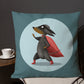 Pillowcase "Superdachshund"