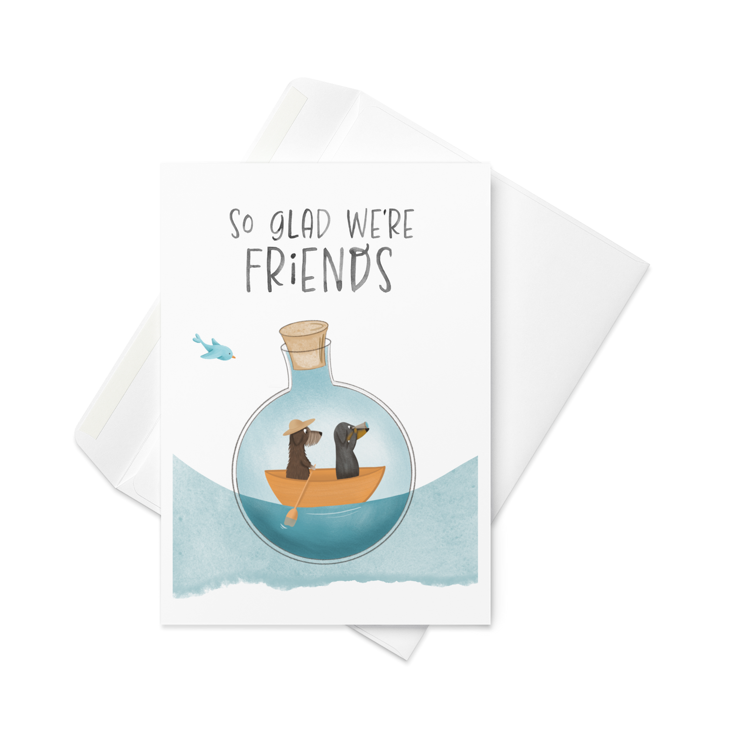 Greeting Card "Friend-Ship"